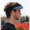 VISIERE DE PROTECTION POUR LE VISAGE EN POLYCARBONATE TRANSPARENT